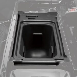 SAUTVS Under Seat Storage Box, Underseat Storage Bin Set Organizer Tray for Kawasaki Mule PRO-FX FXR FXT DX DXT 2015-2024 Accessories, Replace #99994-1463