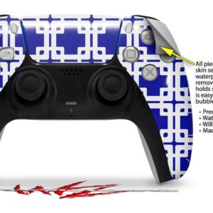 WraptorSkinz Skin Wrap compatible with Sony PS5 DualSense Controller Boxed Royal Blue (CONTROLLER NOT INCLUDED)