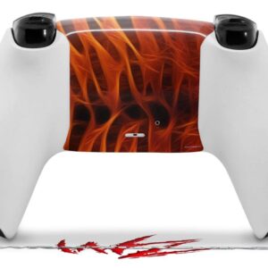 WraptorSkinz Skin Wrap compatible with Sony PS5 DualSense Controller Fractal Fur Tiger (CONTROLLER NOT INCLUDED)