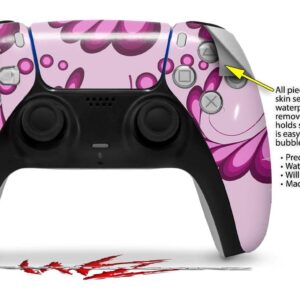 WraptorSkinz Skin Wrap compatible with Sony PS5 DualSense Controller Petals Pink (CONTROLLER NOT INCLUDED)