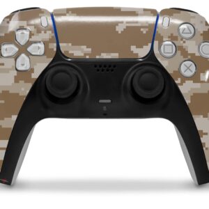 WraptorSkinz Skin Wrap compatible with Sony PS5 DualSense Controller WraptorCamo Digital Camo Desert (CONTROLLER NOT INCLUDED)