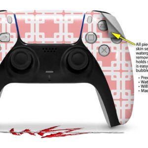 WraptorSkinz Skin Wrap compatible with Sony PS5 DualSense Controller Boxed Pink (CONTROLLER NOT INCLUDED)