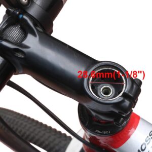 GANOPPER Headset Spacer 1 1/8 Mountain Bike MTB Stem Spacer Road Bicycle Handlebar Stem Cap Headset Star Nut with Bolt for Bicycle Steerer Fork