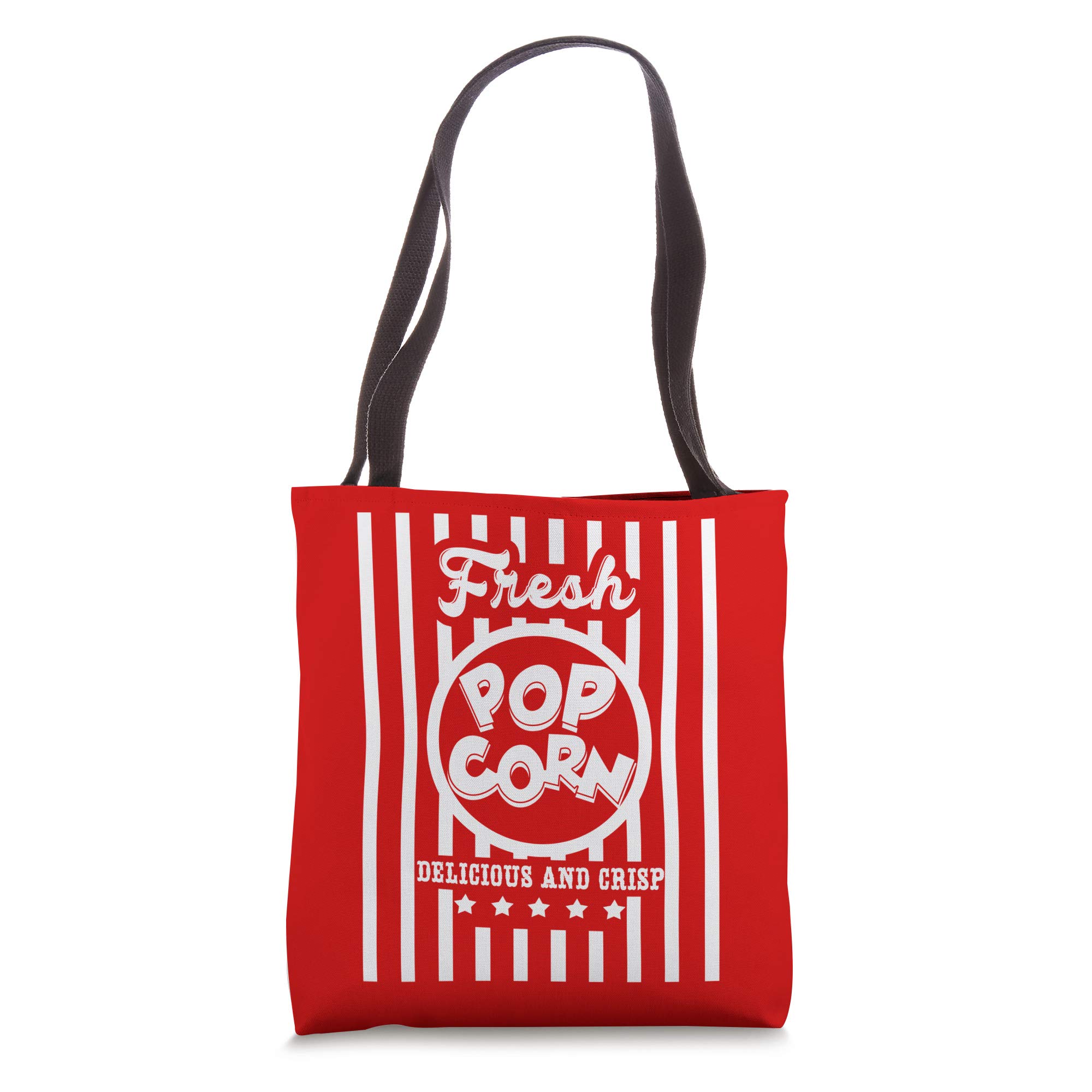 FRESH POPCORN Delicious And Crisp Movie Lover Gift Tote Bag