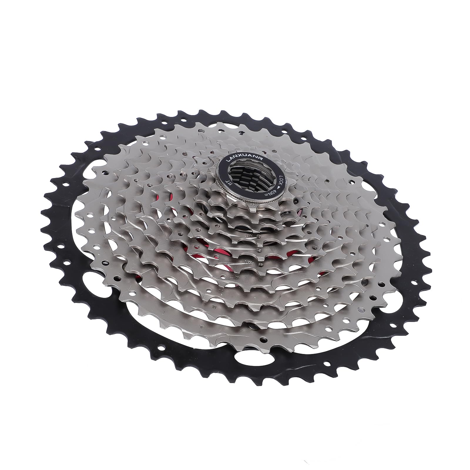 LANXUANR Bicycle 11 Speed Cassette Sprocket，Fit for Mountain Bike, Road Bicycle.Super Light