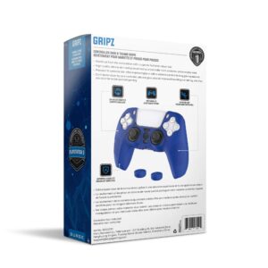 Surge Gripz Controller Skin & Thumb Grip Set for PlayStation DualSense Controller, Enhanced Comfort, Superior Grip, Percision Fit