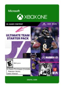 madden nfl 21: mut starter pack - xbox series x [digital code]