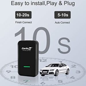 CarlinKit 3.0 Wireless CarPlay Adapter - Convert Wired CarPlay to Wireless in Factory Cars, 2015-2023 Models