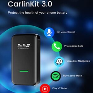 CarlinKit 3.0 Wireless CarPlay Adapter - Convert Wired CarPlay to Wireless in Factory Cars, 2015-2023 Models