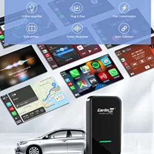 CarlinKit 3.0 Wireless CarPlay Adapter - Convert Wired CarPlay to Wireless in Factory Cars, 2015-2023 Models