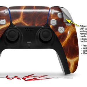 WraptorSkinz Skin Wrap compatible with Sony PS5 DualSense Controller Fractal Fur Giraffe (CONTROLLER NOT INCLUDED)