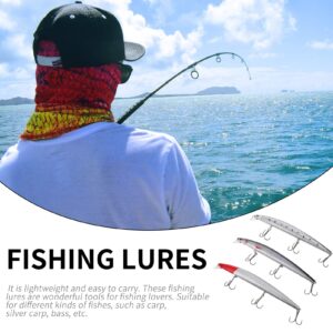 BESPORTBLE 3pcs Bait Artificial Fishing Tackle Fishing Accessory Fishing Supplies Outdoor Fake Lure Life-Like Fishing Lure Fake Fishing Lures Imitation Fishing Hook Household Fishing Tackle