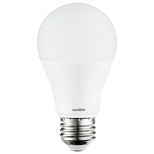 Sunlite LED A19 Standard Light Bulb, 6 Watts (40 Watt Equivalent), 450 Lumens, Medium Base (E26), Dimmable, UL Listed, Energy Star, 5000K Daylight, 1 Pack