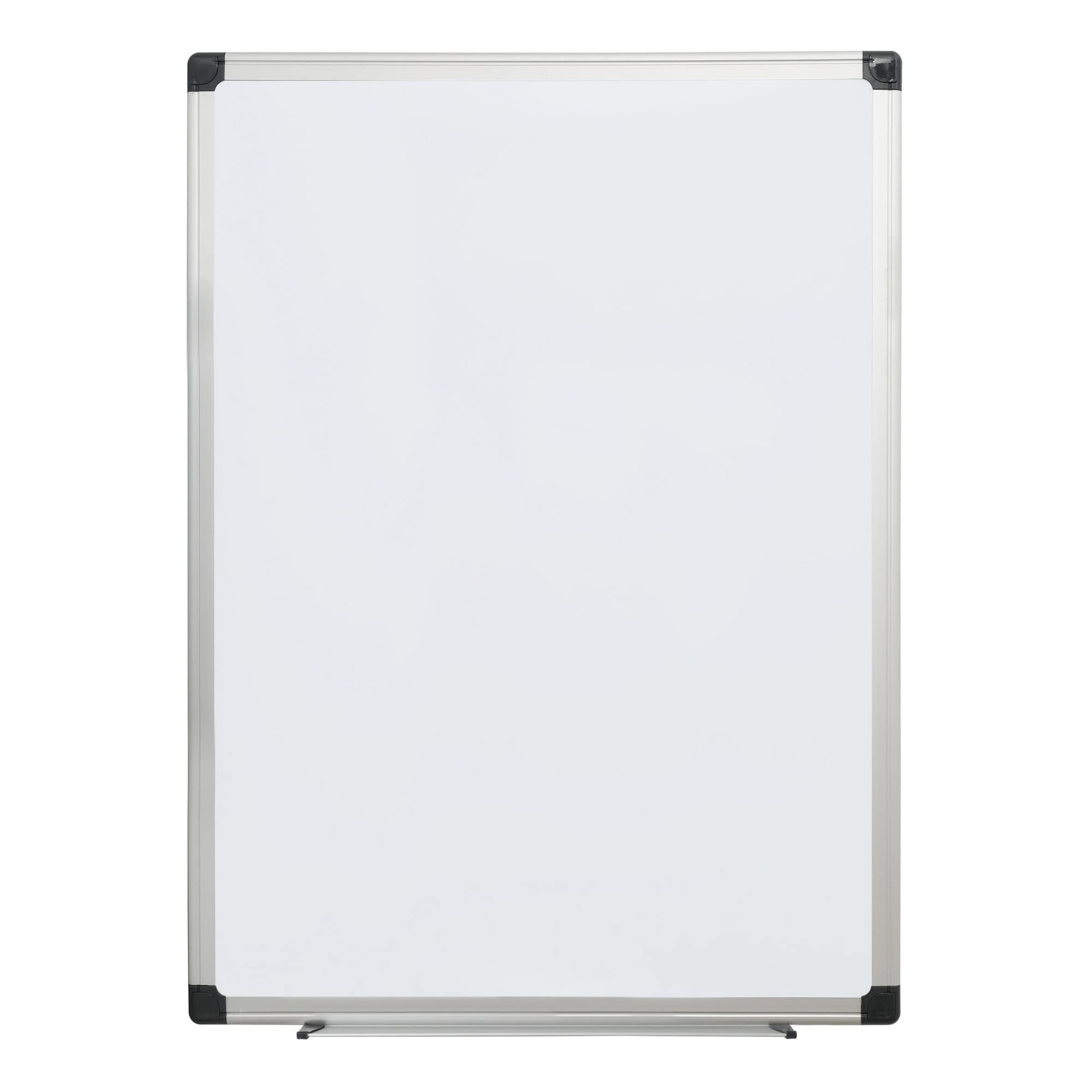 Office Depot® Brand Non-Magnetic Melamine Dry-Erase Whiteboard, 36" x 48", Aluminum Frame with Silver Finish