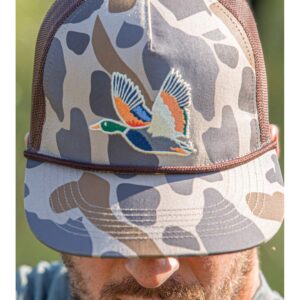 Retro Camo Duck Cap