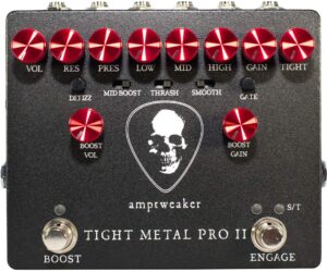 amptweaker tight metal pro ii distortion pedal