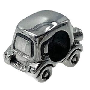 BOLENVI Jeep Car Truck 925 Sterling Silver Charm Bead For Pandora & Similar Charm Bracelets or Necklaces