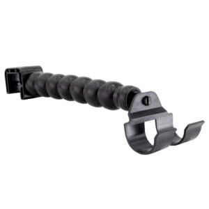 recpro ice fishing gear multi-flex rod holder | c-clamp style mount | clamp up to 1"