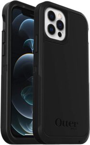 otterbox defender xt case for iphone 12 / iphone 12 pro with magsafe, shockproof, drop proof, ultra-rugged, protective case, 5x tested to military standard, black