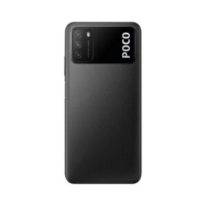 Xiaomi POCO M3 Smartphone, 4 GB + 128 GB, 6.53 "FHD + Ampio 1080P FHD + Display 51 MP, Tripla Fotocamera, 6000mAh Batteria, Doppi Altoparlanti, Jack per Cuffie da 3.5 mm, Nero (Power Black)