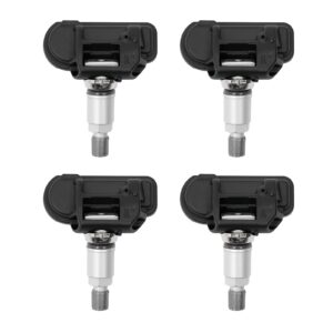 Tire Pressure Sensor 433MHz TPMS 4PCS Compatible with Mercedes-Benz C230 C250 E300 E350 ML350 & More Replaces# 0009050030, A0009050030, 0009057200