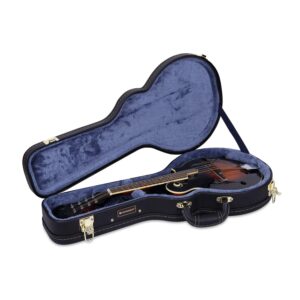 Crossrock Hard Shell Case for F-Style Mandolin in Black(CRW620MFBK)