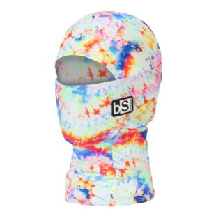 BLACKSTRAP Kids The Hood Dual Layer Cold Weather Neck Gaiter and Warmer for Children (Tie Dye Loud)