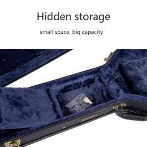 Crossrock Hard Shell Case for F-Style Mandolin in Black(CRW620MFBK)