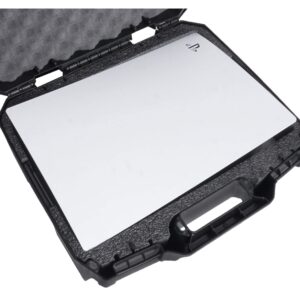 Case Club Compact Hard Carry Case - Fits Gen 1 PlayStation 5 (PS5) - Impact Resistant - Lockable - Laser Cut Foam - Made in USA