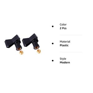 2 Pack Universal Adjustable Wireless Microphone Clip Holder With Adapter