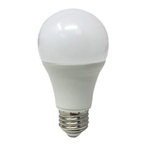 Teklectric - Daylight LED Light Bulb 5000K 12W 720 Lumens - 75 Watt Equivalent - A19 L.E.D. Light Bulb (4, 12 Watts)