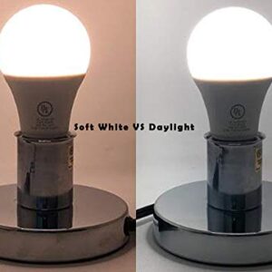 Teklectric - Daylight LED Light Bulb 5000K 12W 720 Lumens - 75 Watt Equivalent - A19 L.E.D. Light Bulb (4, 12 Watts)