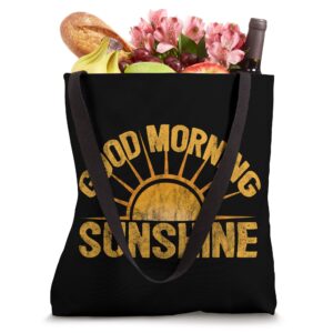 Good Morning Sunshine 1970s Vintage Disco Retro Funk Gift Tote Bag