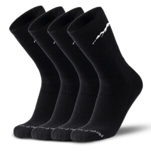 merino protect merino wool socks for men warm soft hiking socks odor resistant crew socks hiking hunting cycling