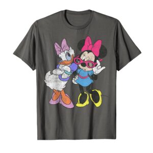 Disney Mickey And Friends Daisy & Minnie Fashion Short Sleeve T-Shirt