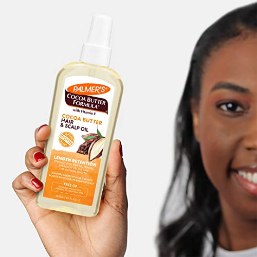 Palmer's Cocoa Butter & Biotin Length Retention Hair and Scalp Oil, 5.1 Ounce