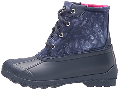 Sperry Port Boot, Navy, 13 US Unisex Big Kid