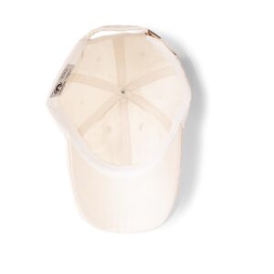 Plaid Suede Womens Mens Corduroy Hat for Men Casual Everyday Baseball Cap with Adjustable Straps (Off White)