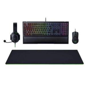 razer all-star gaming bundle keyboard + mouse + pad + headset