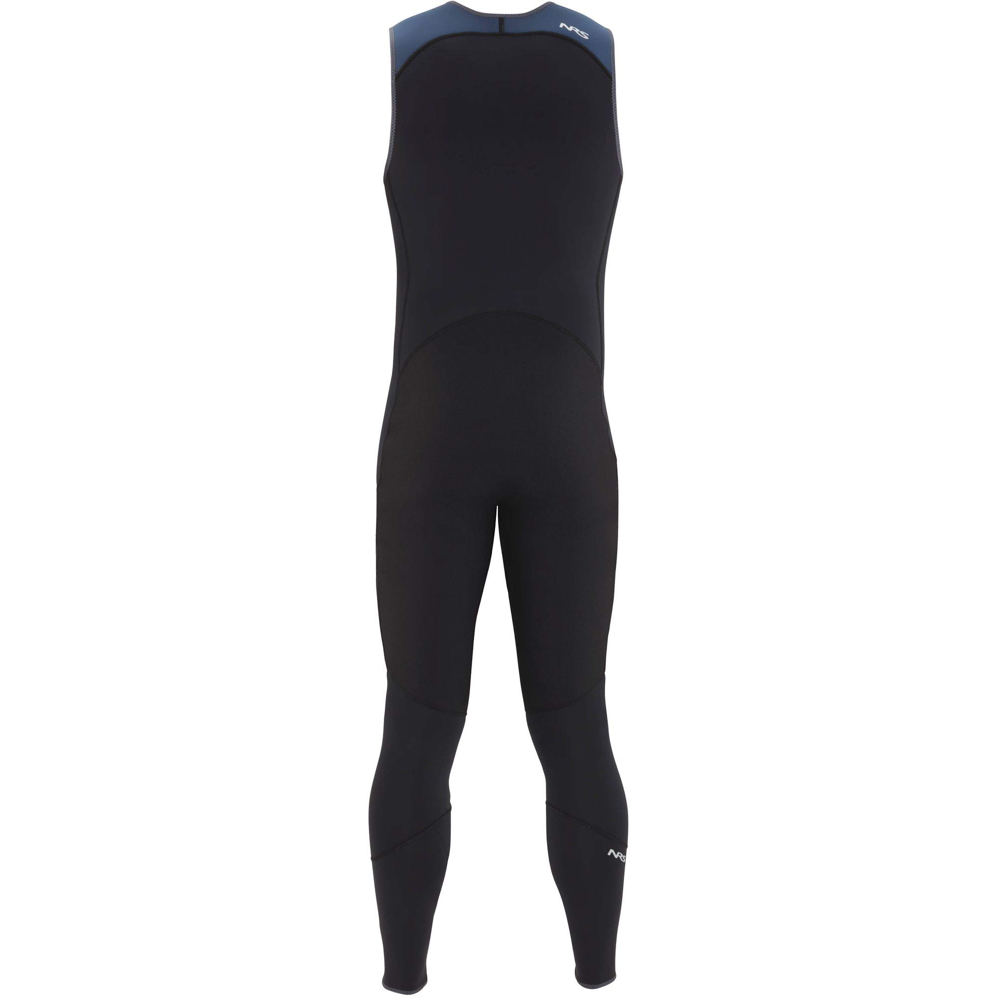 NRS Men's 2.0 Farmer John Wetsuit-Black-XXL