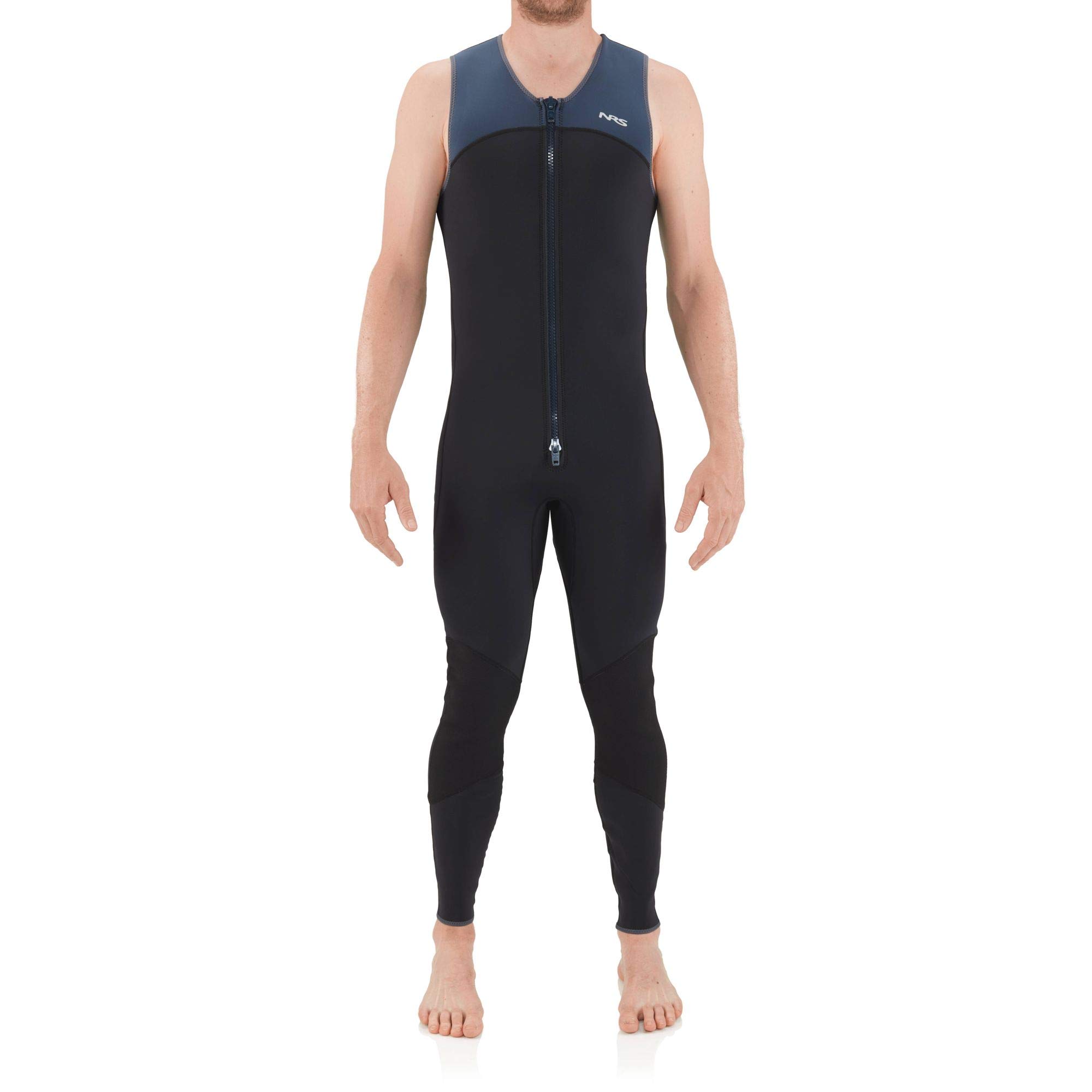 NRS Men's 2.0 Farmer John Wetsuit-Black-XXL