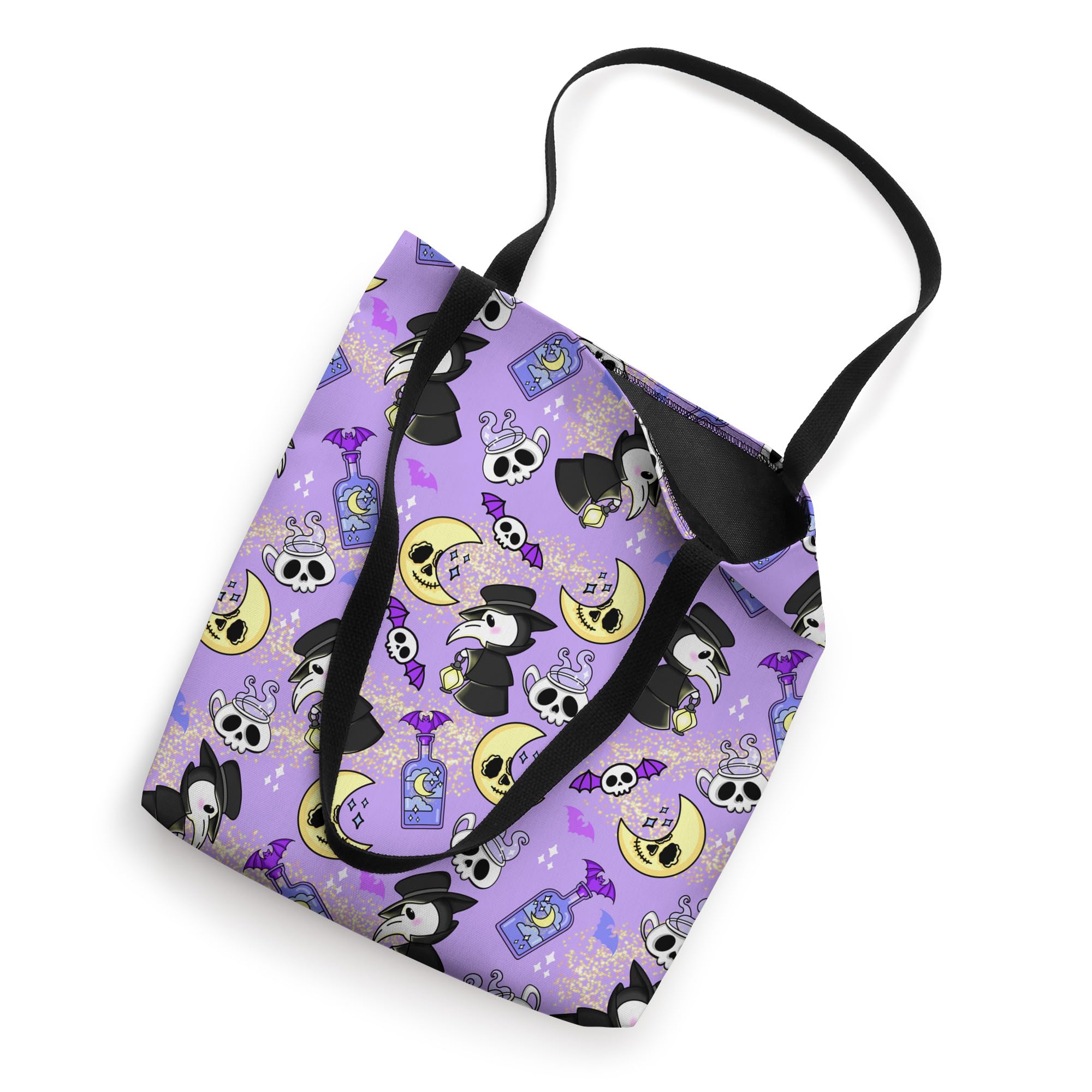 Whimsigoth Halloween Plague Doctor Witchy Spiritual Magical Tote Bag