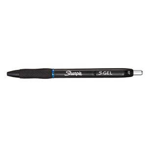 Sharpie S-Gel | Gel Pens | Medium Point (0.7mm) | Blue Ink | 12 Count