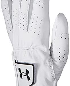 Under Armour Spieth Tour Glove - 1363656-100 - White/Black - LXL