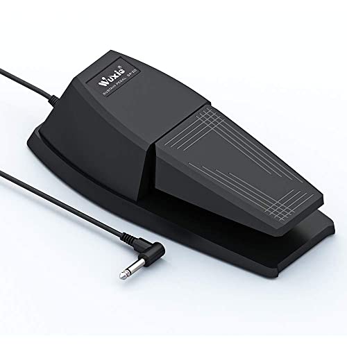 Wuxic new Sustain Pedal，Universal for Yamaha Casio Roland Korg Behringer Moo digital Piano and Midi Electronic keyboards