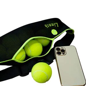 Lianth Tennis Ball Band for Holding Tennis Balls and Pickleballs Running Waist Bag for Women Men Kids…