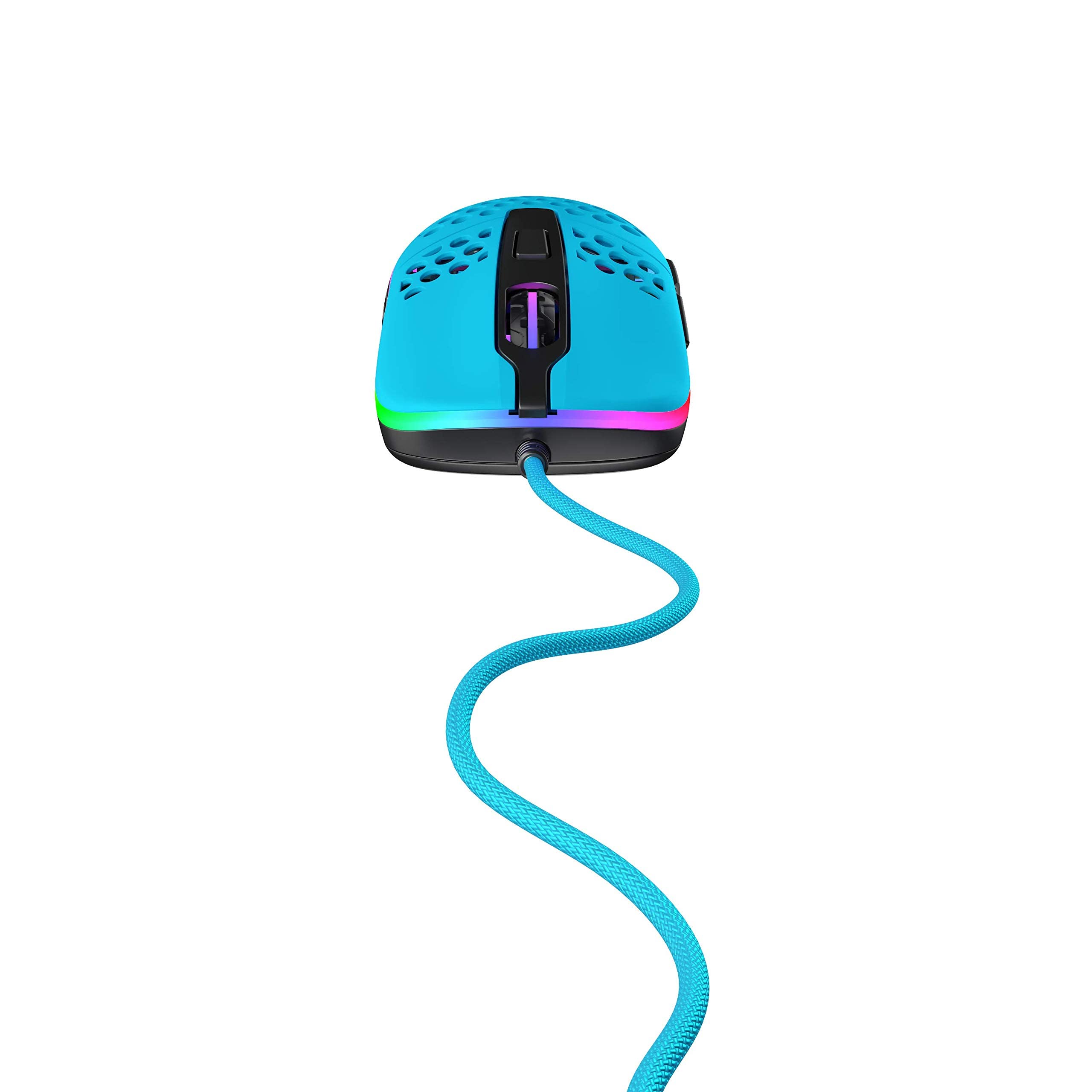 Xtrfy M42 RGB Ultra Light Gaming Mouse - Miami Blue