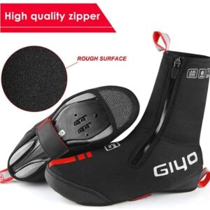 GIYO Cycling Shoes Covers, S-XXXL Neoprene Waterproof and WinterProof Bike Cycling Overshoes for Men Women Road Mountain Bike Booties…