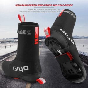 GIYO Cycling Shoes Covers, S-XXXL Neoprene Waterproof and WinterProof Bike Cycling Overshoes for Men Women Road Mountain Bike Booties…