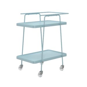 Cosco 2 Tier Serving Cart, Blue